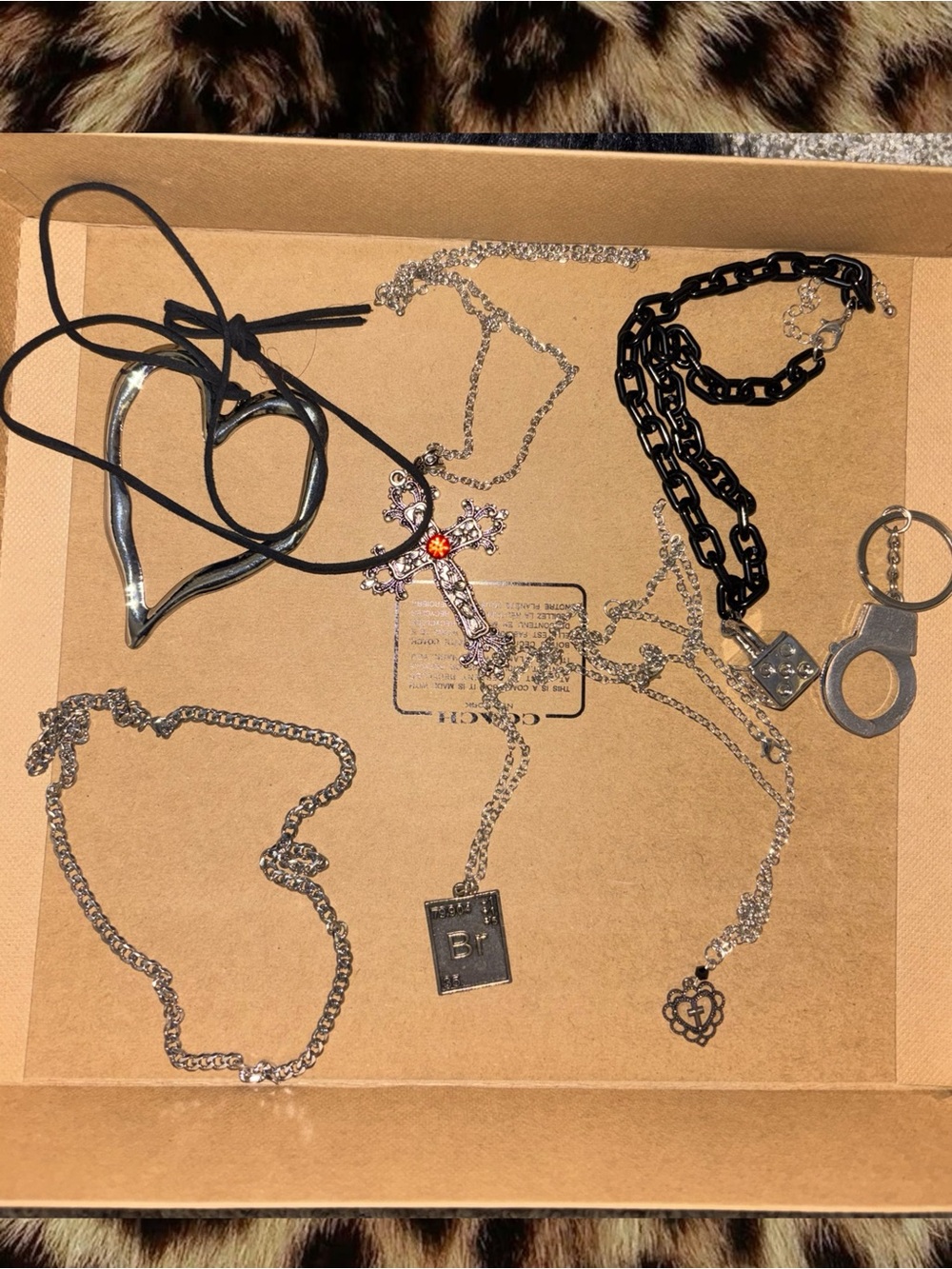 Grunge/Emo/Y2K Accessories Bundle (7 Items)